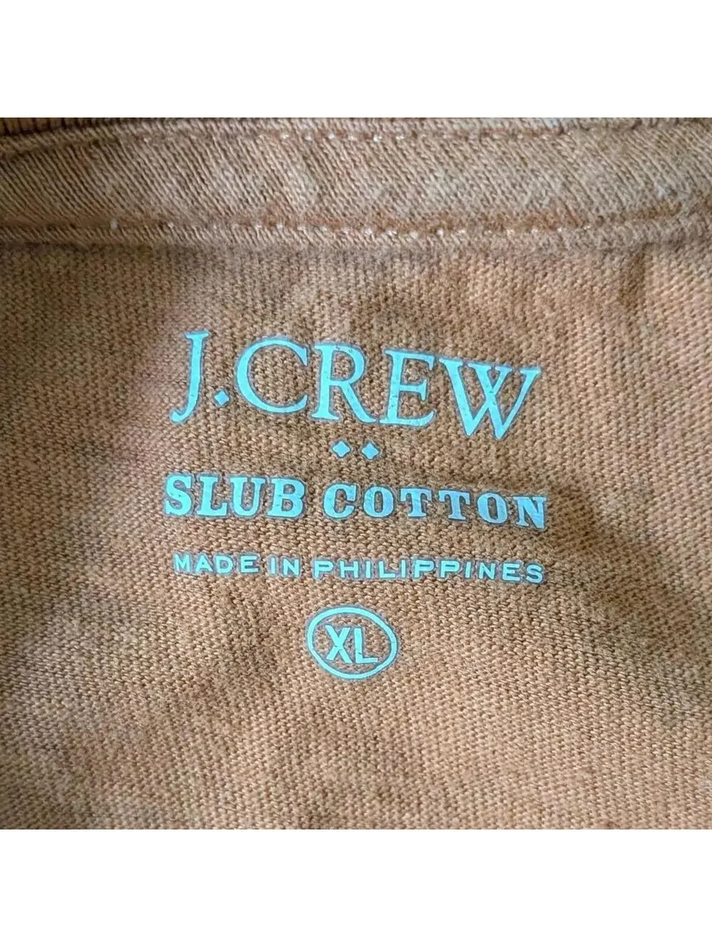 J.Crew Men's Mustard Orange Henley XL